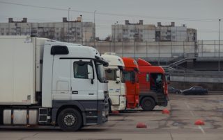 Estacionamento motoristas condutores profissionais